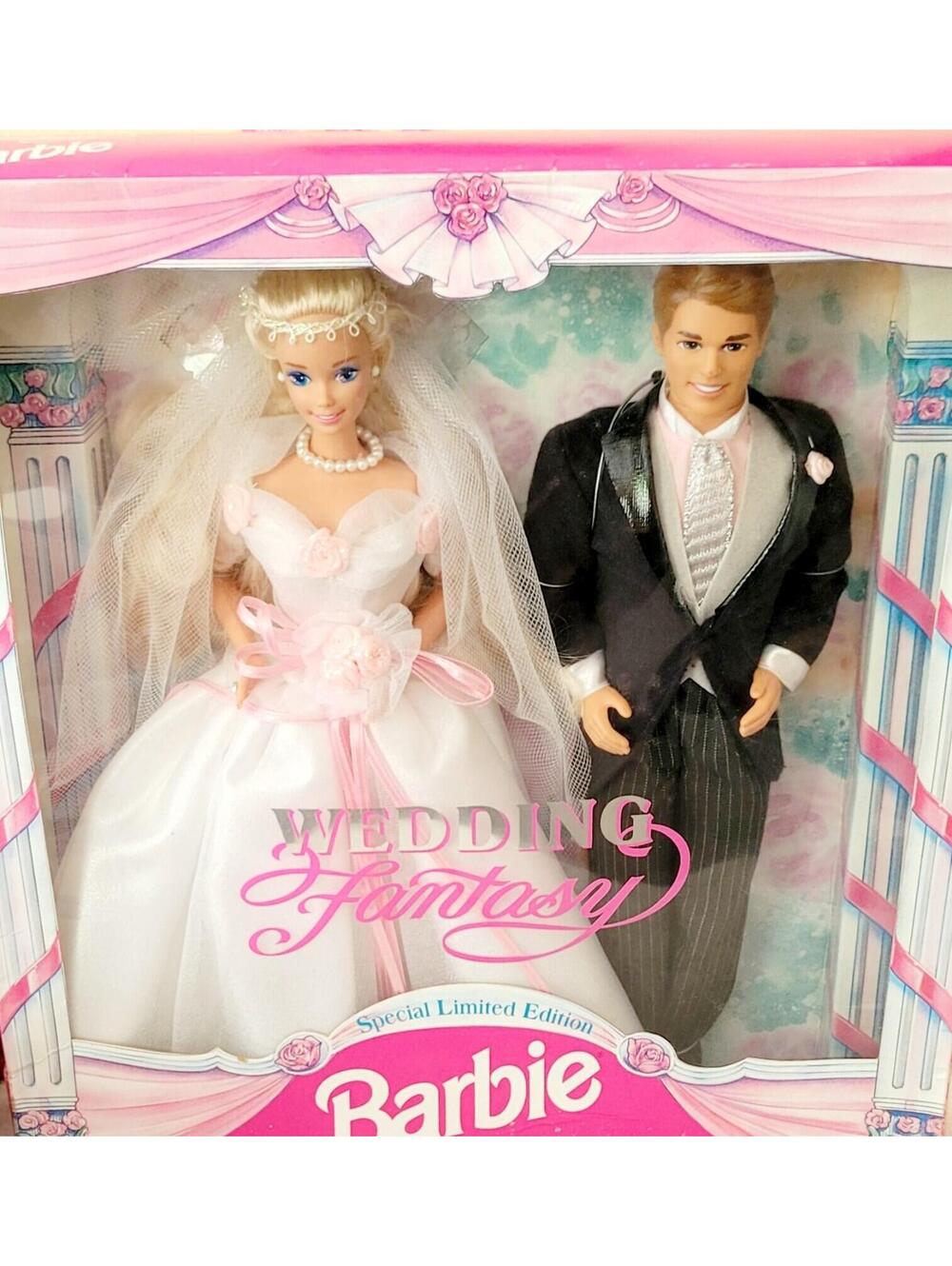 Rare: Barbie & Ken 1993 Wedding Fantasy Limited Edition. Mattel Toys Collectible